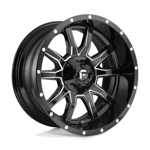 D627 20X10 8X170 GL-BLK-MIL -18MM