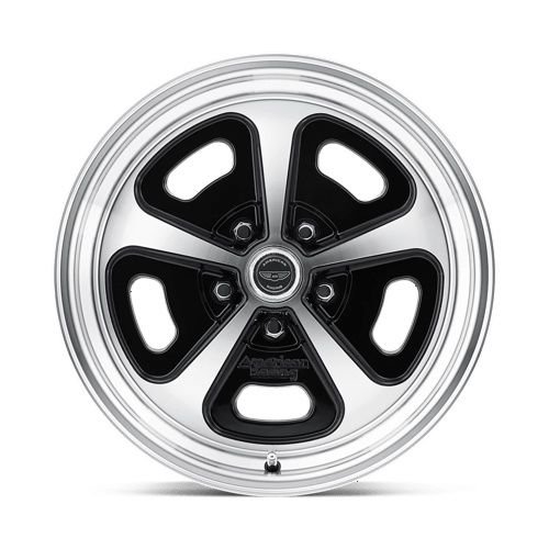 VN501 17X7 5X4.75 G-BLK MACH 00MM