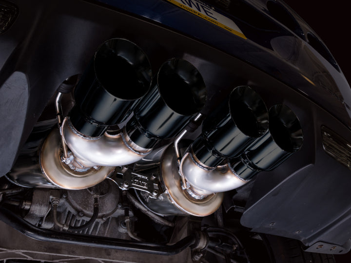 AWE Tuning C6 Chevrolet Corvette Z06/ZR1 Touring Edition Axle-Back Exhaust w/ Diamond Black Tips
