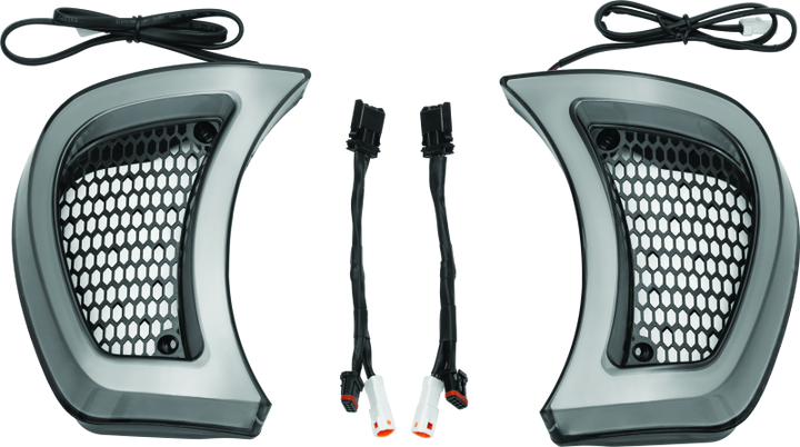 Kuryakyn Tracer Headlight Vent Accents Road Glide