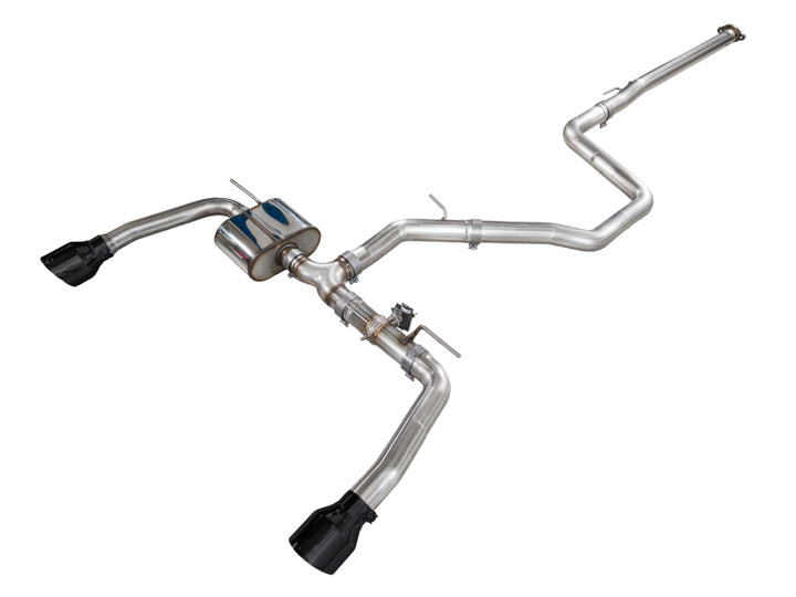 AWE Tuning 22-26 Hyundai Elantra N SwitchPath Cat-Back Exhaust - Diamond Black Tips