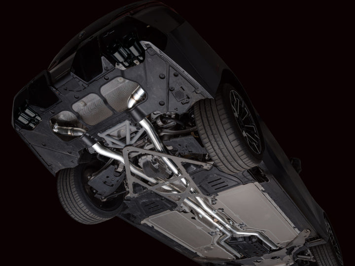 AWE Tuning BMW G90/G99 M5 Track Edition Cat-Back Exhaust - Diamond Black Tips