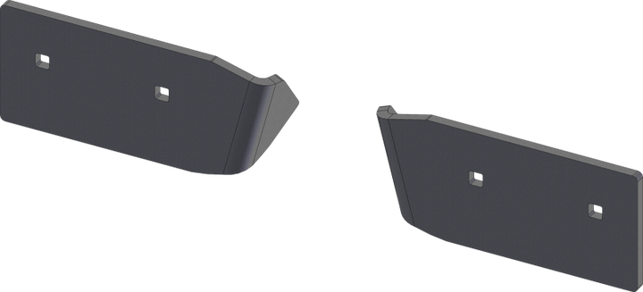 KFI Wear Bar Center Kit V-Plow - 2 pc.