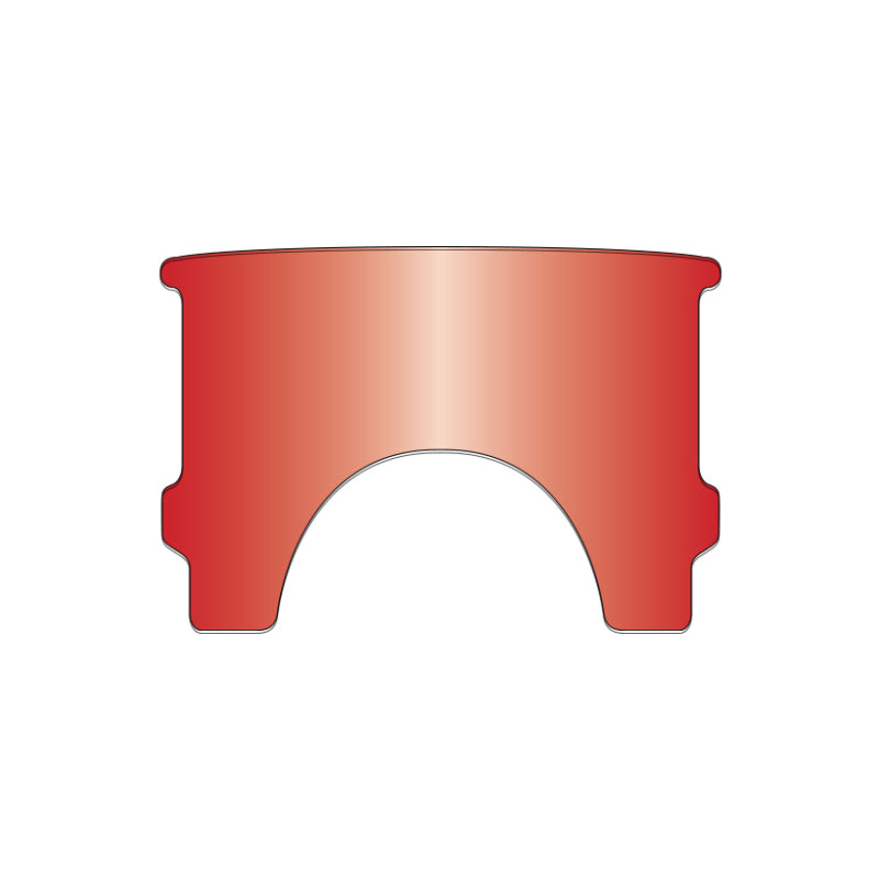 National Cycle Harley-Davidson FLST/FX Replacement Window - Red