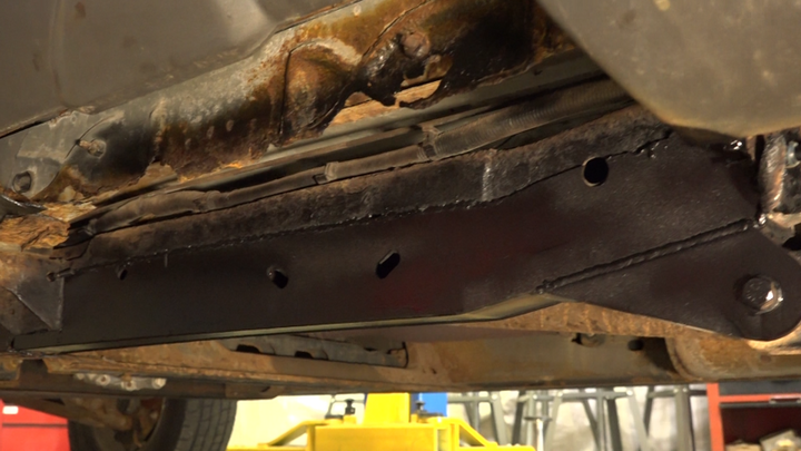 Rust Buster Avalanche/Suburban/Yukon Center Frame Repair Kit - Left