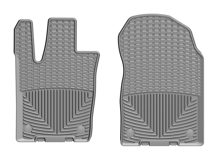 WeatherTech 2016+ Jeep Grand Cherokee / Dodge Durango Front Rubber Mats - Grey
