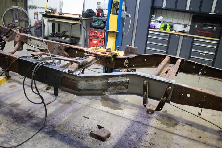 Rustbuster Leaf Spring Frame Section Right Side