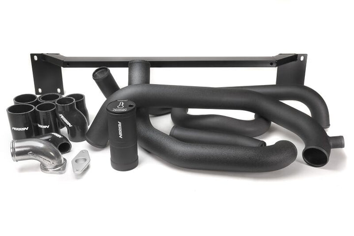 PERRIN 08-14 Subaru WRX Front Mount Intercooler Boost Tube Kit - Black