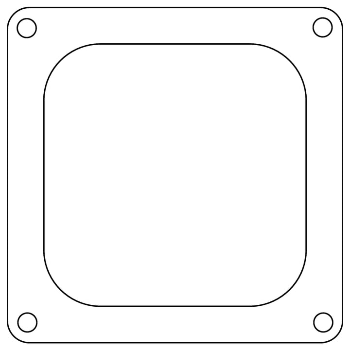 Cometic Holley 4500 Dominator .047in Fiber Carburetor Gasket - 4.775in x 4.775in - Open Plenum