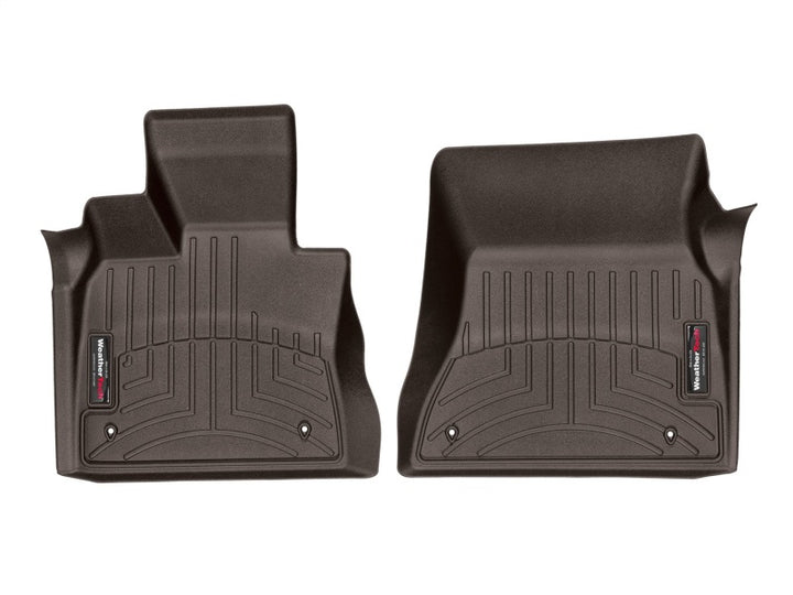 WeatherTech 2018+ BMW X5/X6 Front FloorLiners - Cocoa