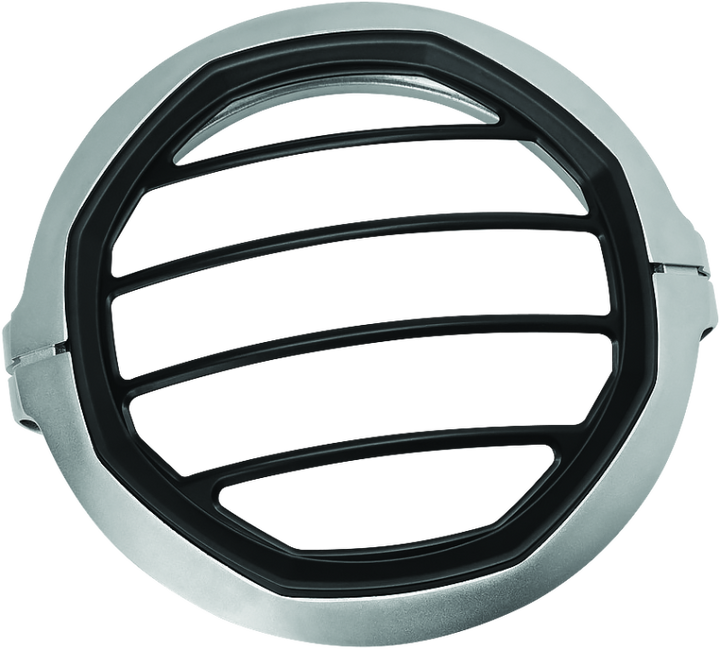 Kuryakyn Dillinger Headlight Trim 5-3/4 Sil