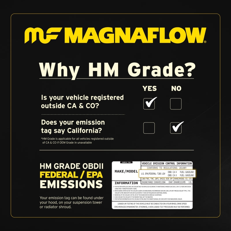 MagnaFlow 01-02 Express/Savana 5.7L Direct Fit Converter