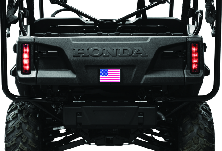 Kuryakyn Freedom Flag LED 4in X 6in Black