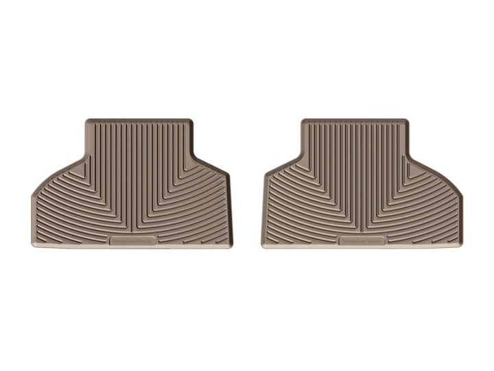 WeatherTech 14-15 BMW X5 Rear Rubber Mats - Tan