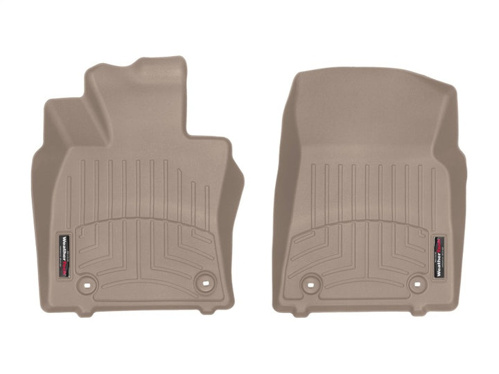 WeatherTech 2019+ Lexus ES Front FloorLiner - Tan