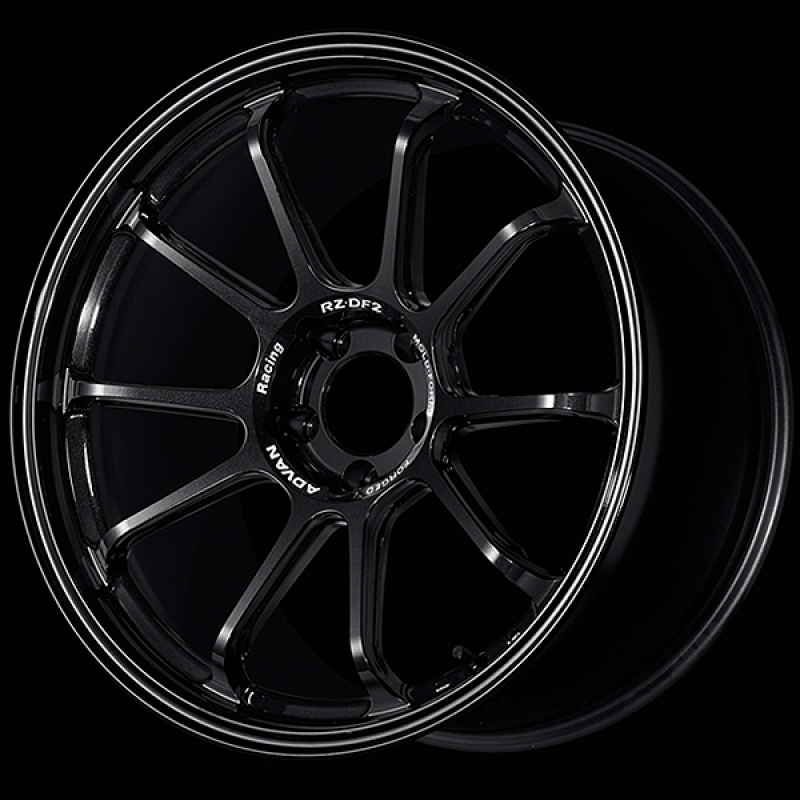 Advan RZ-DF2 20x10.0 / +25 Offset / 5x114.3 / 73mm Bore / Racing Titanium Black