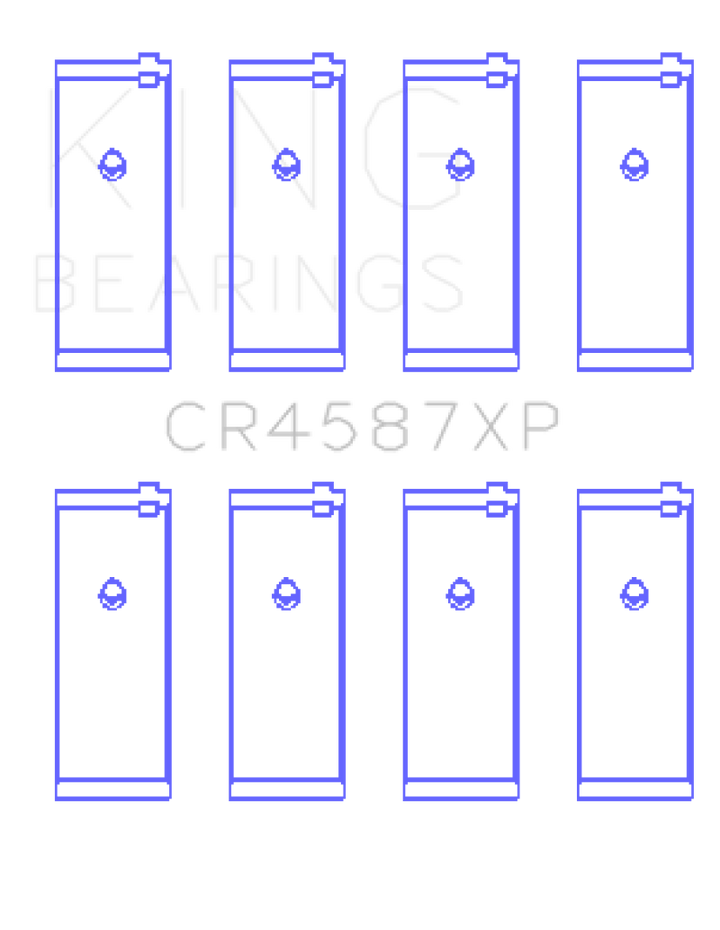 King Engine Bearings Nissan SR20DET (GTiR FWD) 16V Performance Rod Bearing Set - Size STD