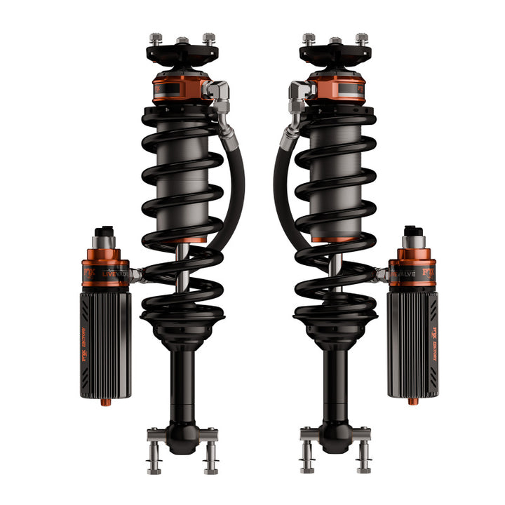 Fox 2021+ Ford Bronco 3.2 Factory Race Live Valve Coilover Kit (Connected Suspension)