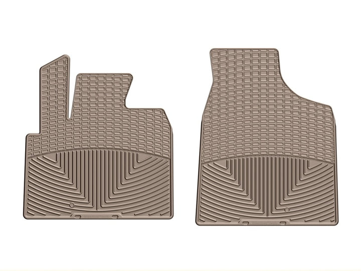 WeatherTech 2011-2016 Chrysler Town & Country Front Rubber Mats - Tan