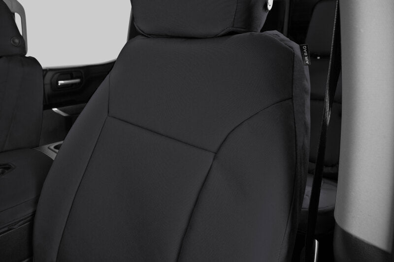 Covercraft 21-24 Ford Expedition Endura PrecisionFit Custom Front Row Seat Covers - Black/Black