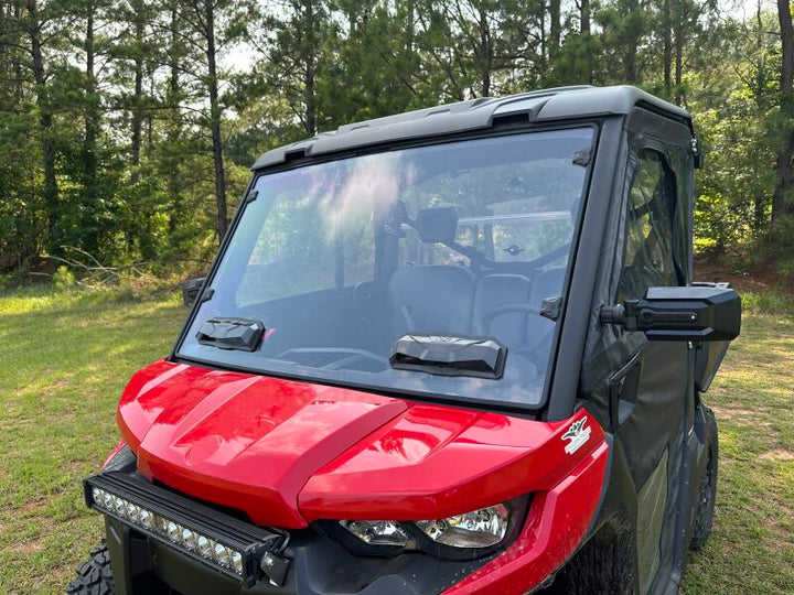 Seizmik 16-23 Can Am Defender HD5-HD10/MAX Tool-Less Windshield Vented HC