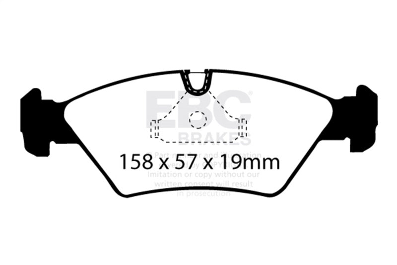 EBC S2 Brake Pad and Rotor Kit