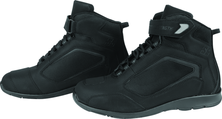Speed and Strength Moment of Truth Leather Shoe Black Size - 8