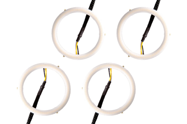 Diode Dynamics Halo Lights LED 70mm - Red Four