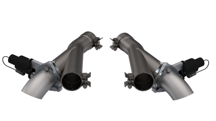 2012-2022 Jeep Grand Cherokee SRT Trackhawk Dodge Durango SRT QTP Aggressor Cutout Pipes