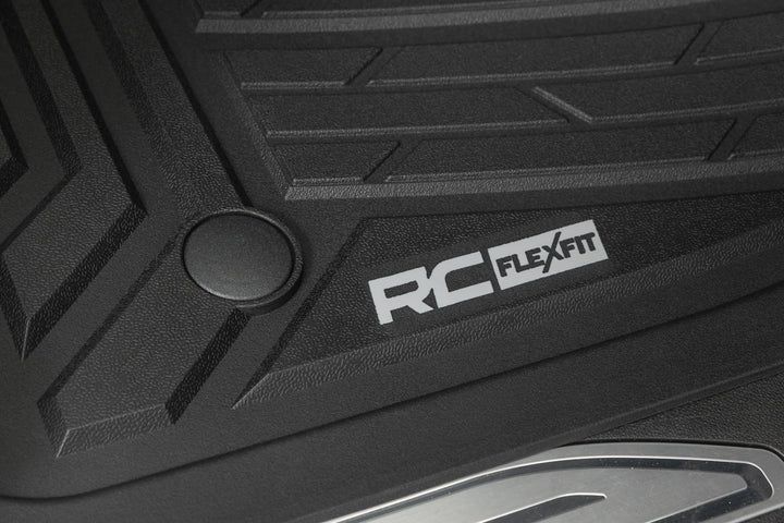 Flex-Fit Floor Mats | FR & RR | FR Bucket | Crew | Chevy/GMC 1500/2500HD/3500HD (19-26)