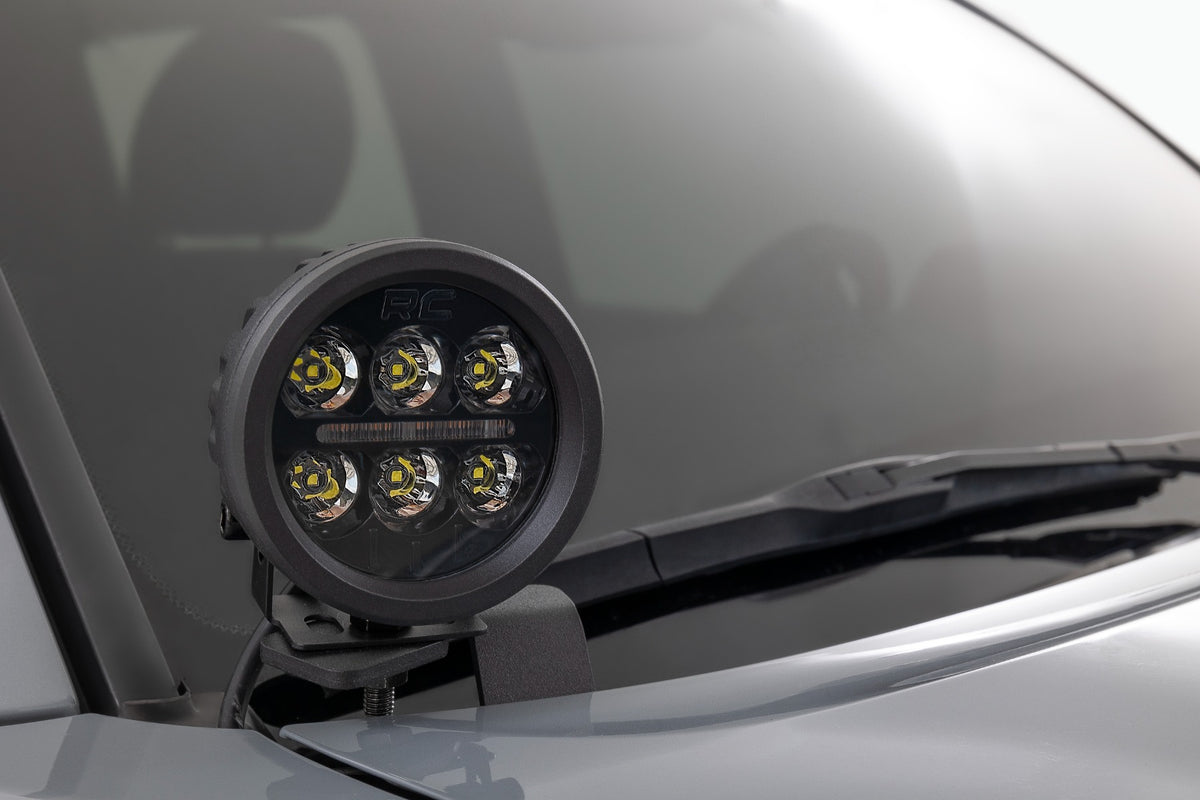 LED Light Kit | Ditch Mount | 3" OSRAM | Wide | Toyota Tacoma 2WD/4WD (16-23)