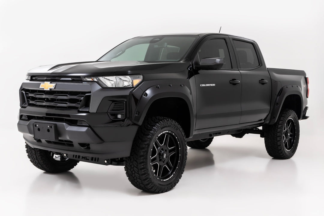 Pocket Fender Flares | GAZ Summit White | Chevy Colorado 2WD/4WD (2023-2026)