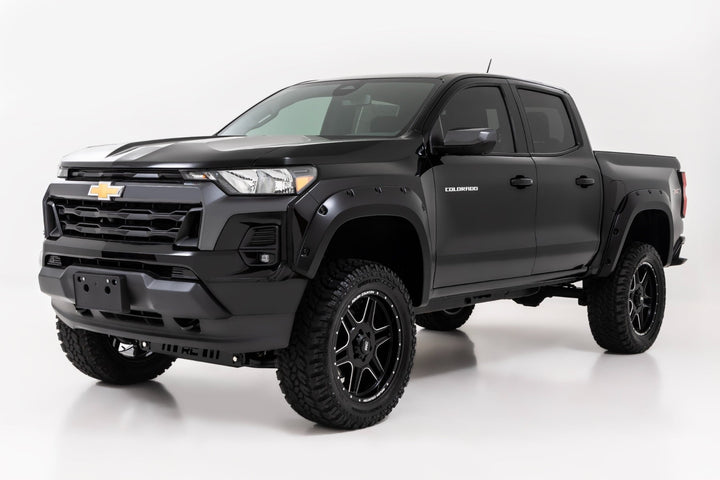 Pocket Fender Flares | GAZ Summit White | Chevy Colorado 2WD/4WD (2023-2026)