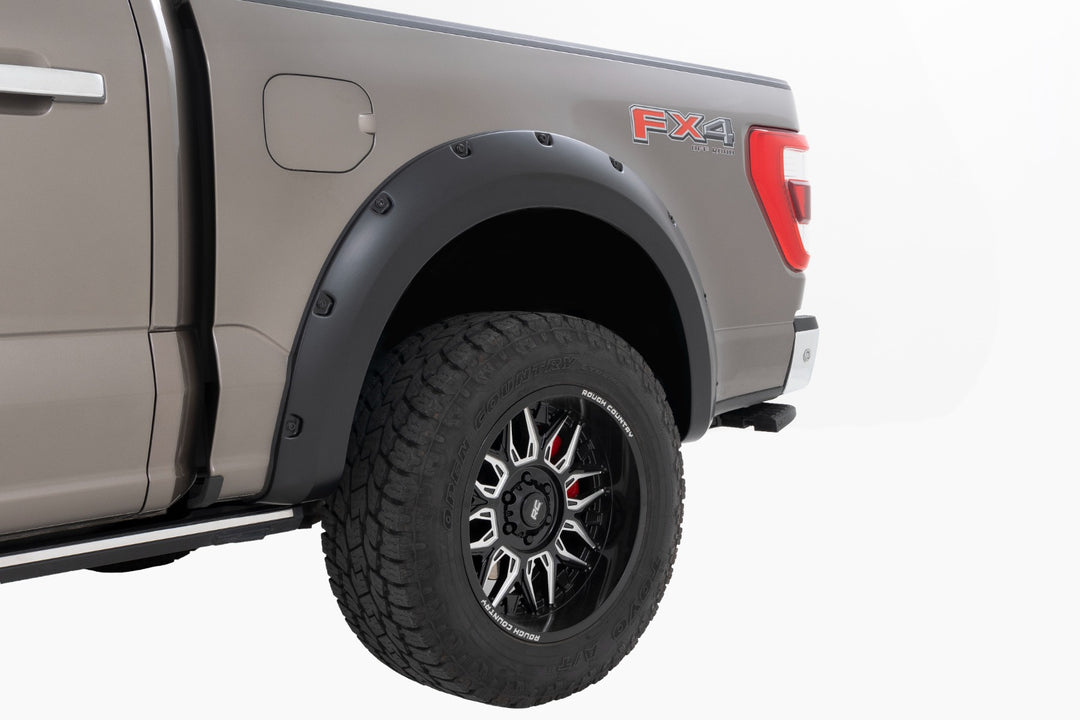 Pocket Fender Flares | Gloss Black | Ford F-150 2WD/4WD (2021-2026)