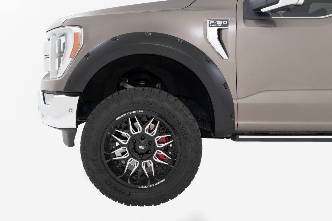 Pocket Fender Flares | Gloss Black | Ford F-150 2WD/4WD (2021-2026)