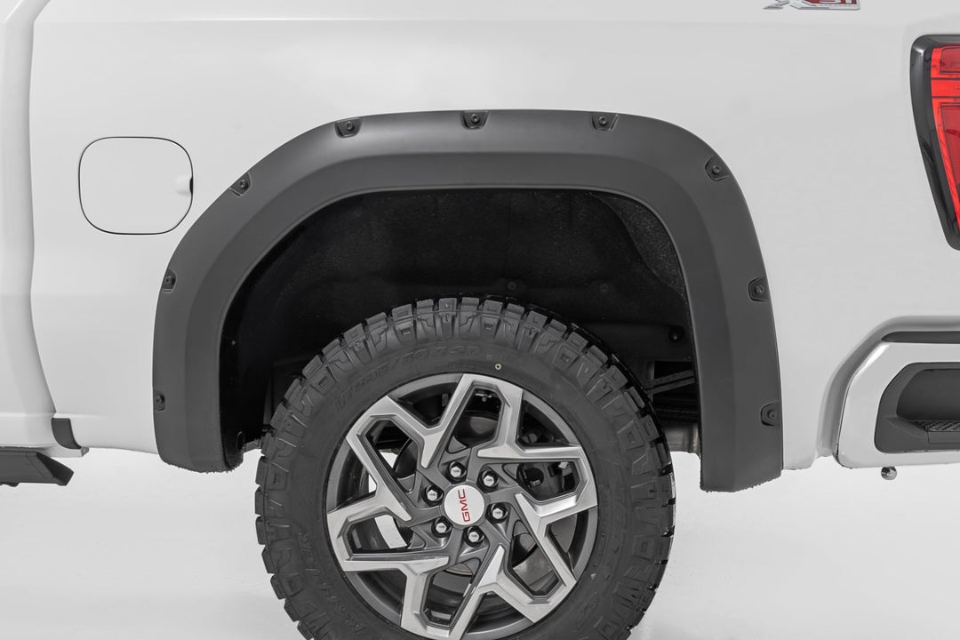 Pocket Fender Flares | GLT Dynamic Blue | GMC Sierra 1500 2WD/4WD (2019-2026)