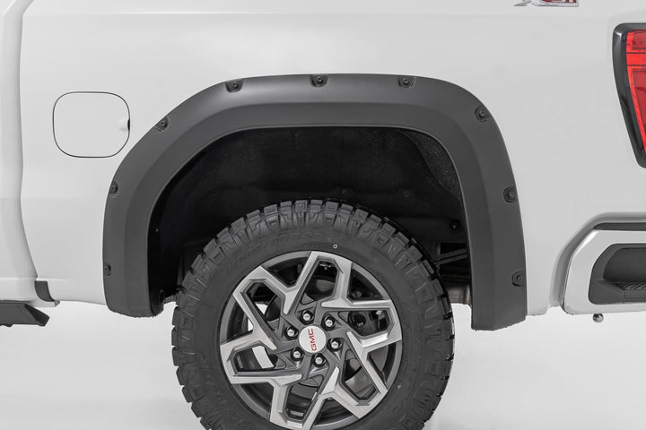 Pocket Fender Flares | GNK Brownstone | GMC Sierra 1500 2WD/4WD (2019-2026)