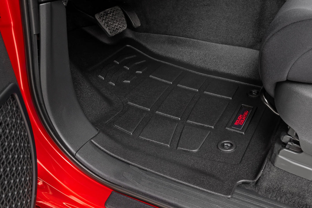 Sure-Fit Floor Mats | Front & Rear | Double Cab | Toyota Tacoma (24-26)