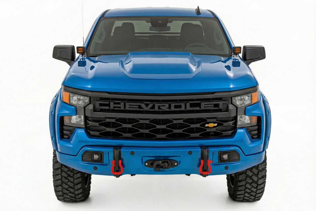 Front FXS Bumper | 12000S | GA0 North Sky Blue | Chevy Silverado 1500 (23-26)