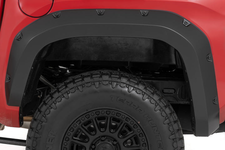 Pocket Fender Flares | 089 Wind Chill Pearl | Toyota Tacoma 2WD/4WD (24-26)