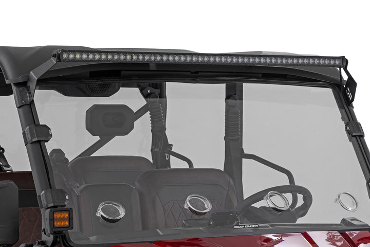 LED Light Mount | 50" Black Single Row | CFMOTO UFORCE U10 Pro
