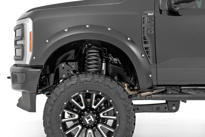 Pocket Fender Flares | PQ Race Red | Ford F-250/F-350 Super Duty (23-26)