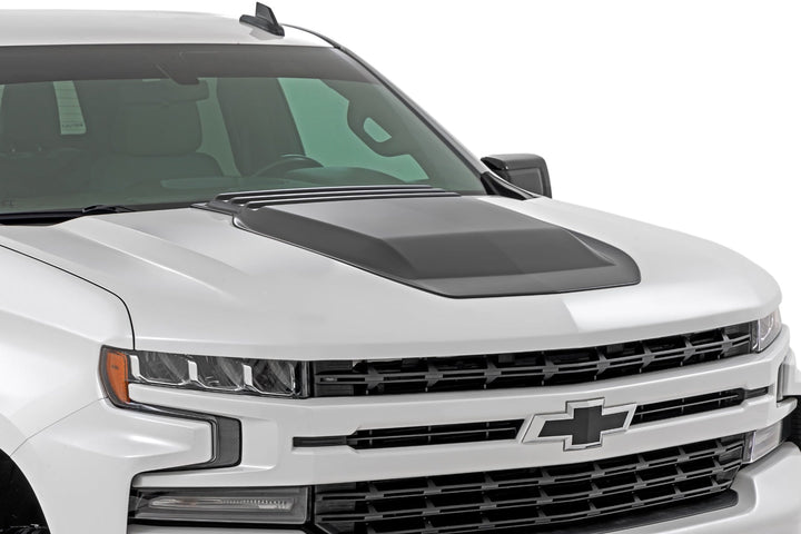 Hood Scoop | GBA Black | Chevy Silverado 1500 2WD/4WD (2019-2026)