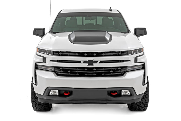 Hood Scoop | GA0 North Sky Blue | Chevy Silverado 1500 2WD/4WD (2019-2026)