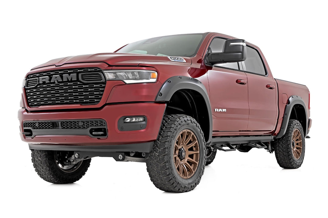 Pocket Fender Flares | PRV Delmonico Red | Ram 1500 2WD/4WD (2025-2026)