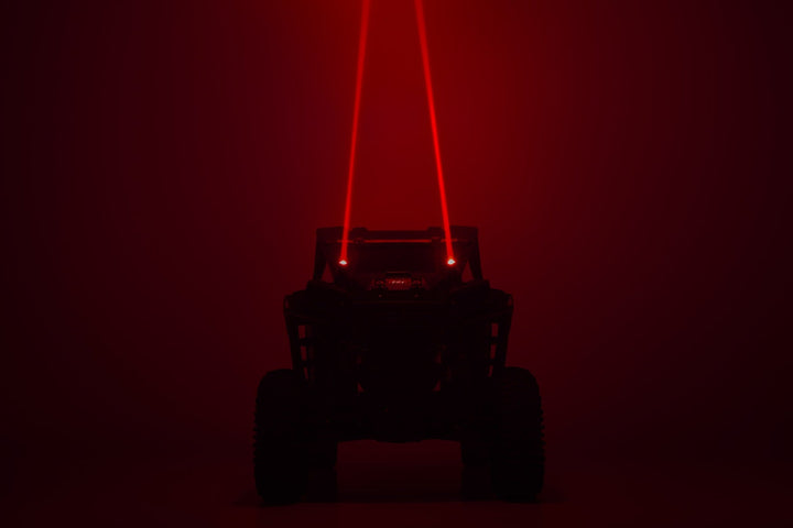 Laser Whip Light Kit | RGBW | 1200 Lumens | Pair