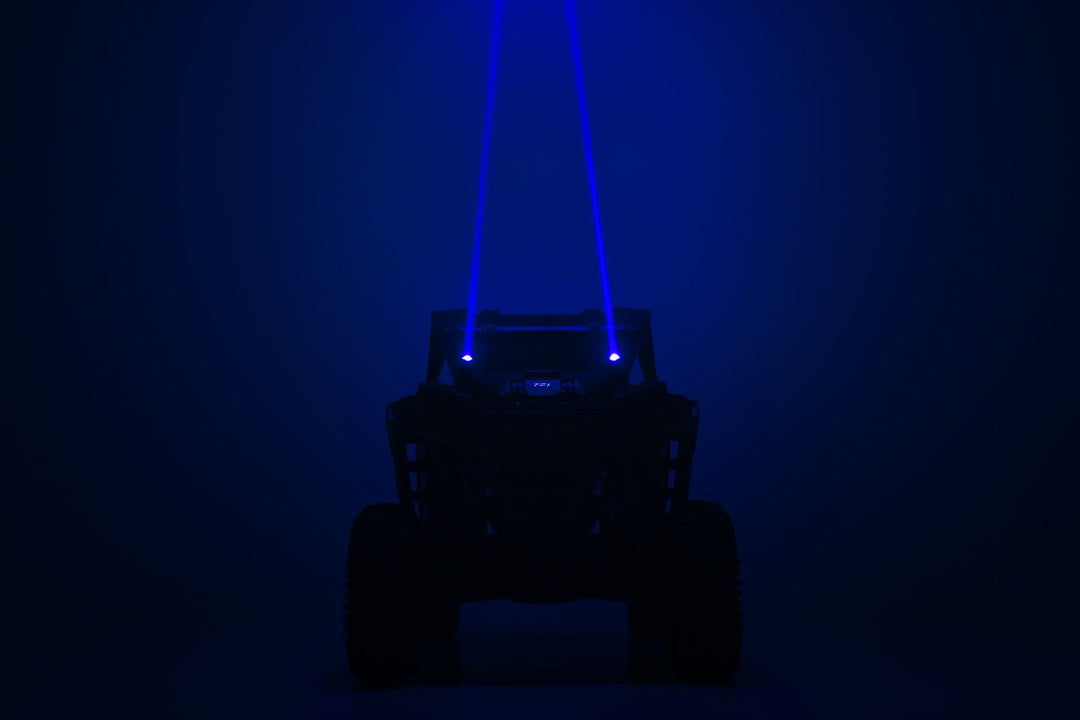 Laser Whip Light Kit | RGBW | 1200 Lumens | Pair