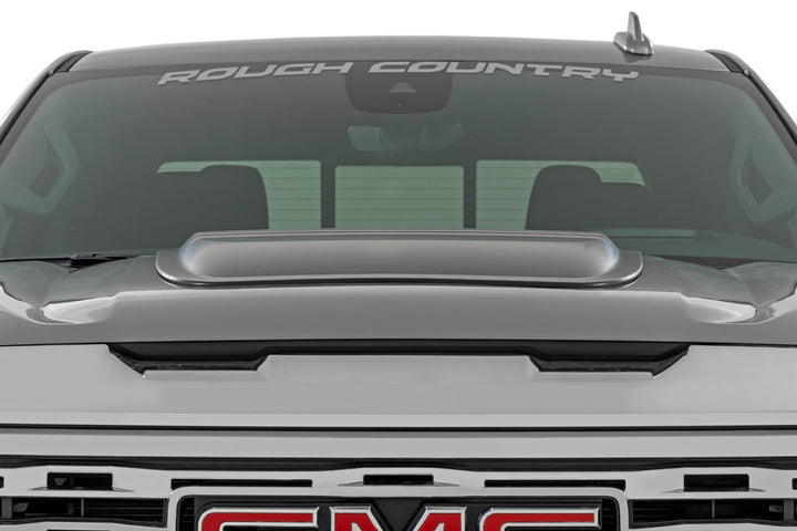 Hood Scoop | GAN Silver Ice Metallic | GMC Sierra 1500 2WD/4WD (2019-2026)