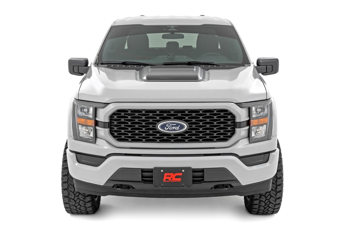 Hood Scoop | E7 Velocity Blue | Ford F-150 2WD/4WD (2021-2026)