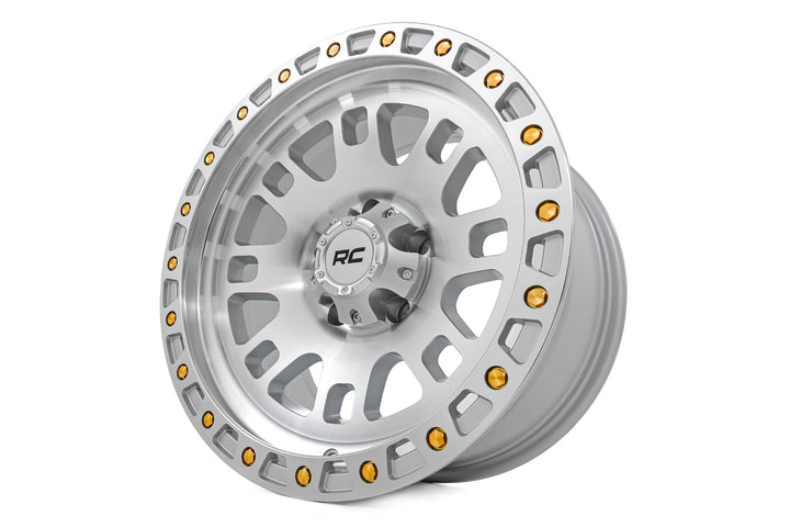 Rough Country 82 Series Wheel | One-Piece | Full Machined | 17x9 | 5x5 | -12mm